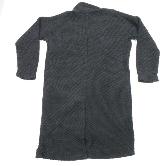 Marine Layer Sweater Cardigan Womens Small Navy Long Open Front Duster Textured - Picture 3 of 16